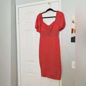 Betsy Johnson Red Polka dot Dress